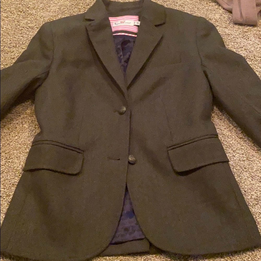 Dark green blazer